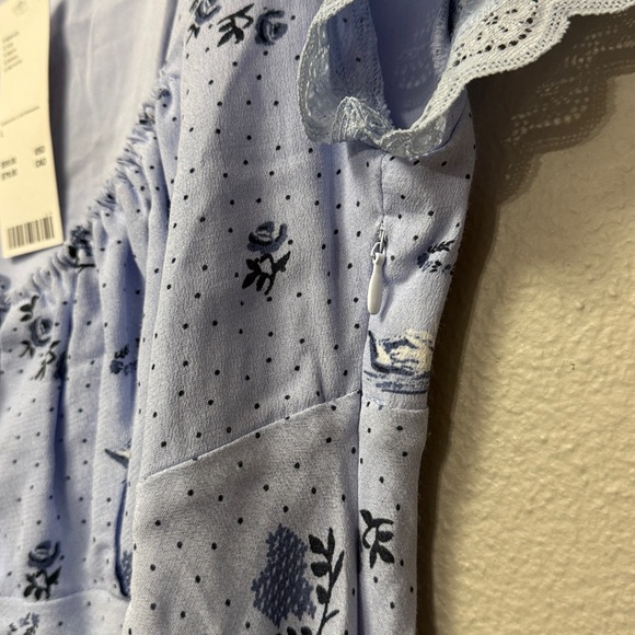 Urban Outfitters Kimchi Blue Sloan Square-Neck Empire Waist Mini Dress - Picture 8 of 15